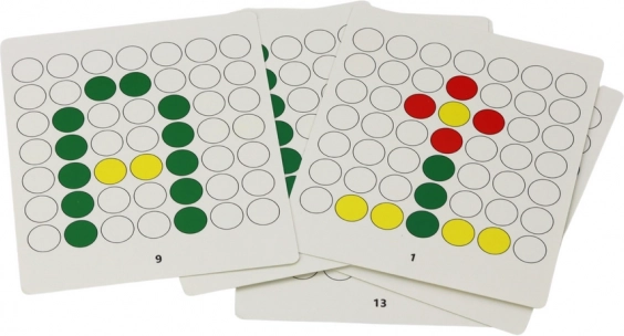 Cartes éducatives colorées