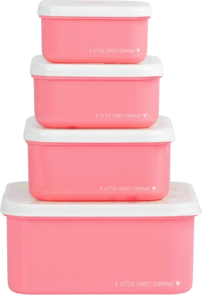 Set de quatre boîtes à goûter A Little Lovely Company – Glace