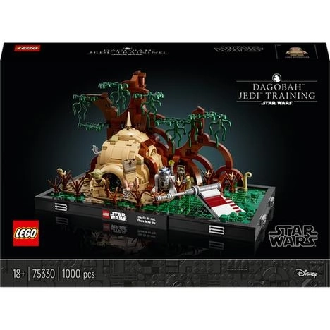 Entraînement Jedi sur la planète Dagobah – Diorama LEGO Star Wars