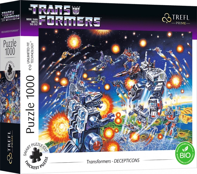 puzzle uft transformers : decepticons 1000 pièces