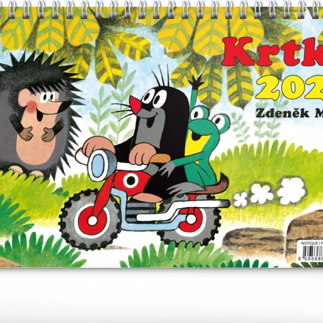 Calendrier de table Krtko 2026