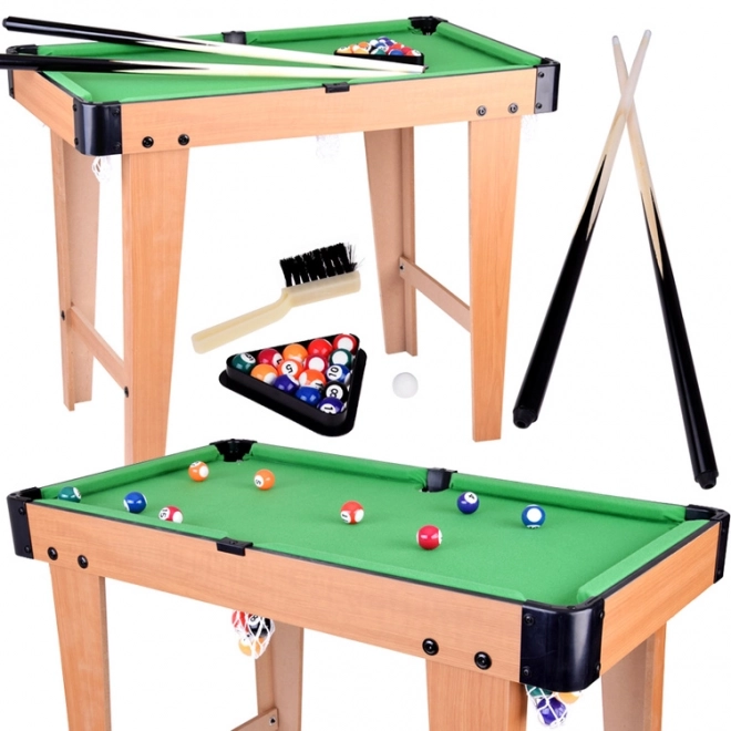 Ensemble complet de table de billard et accessoires jeu de société pour enfants GR0687