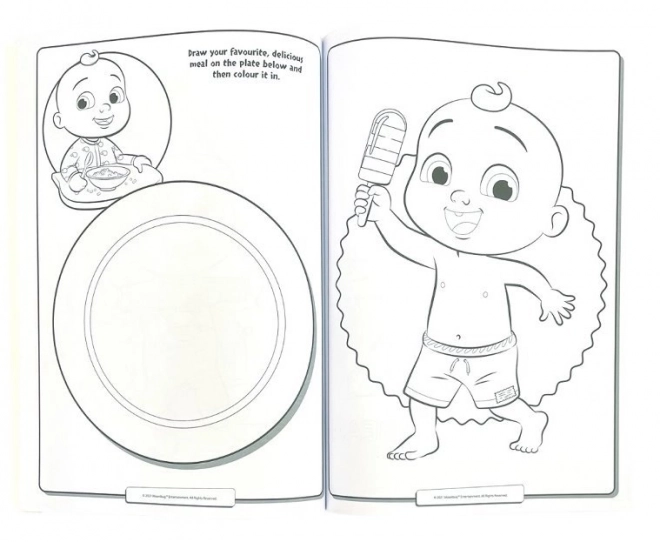 Jumbo coloriages Cocomelon