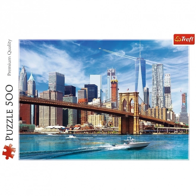 Puzzle 500 pièces Vue sur New York Trefl