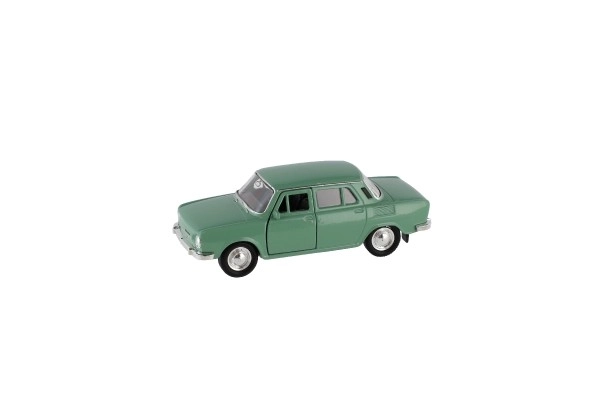 Voiture Welly Škoda 100 métal/plast 11cm 1:34 marche libre option 4 couleurs 15x7x7cm