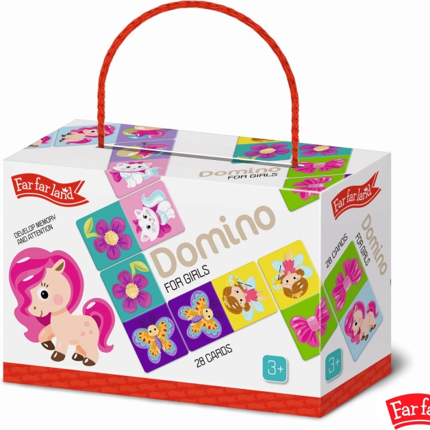 Far Far Land Domino pour filles