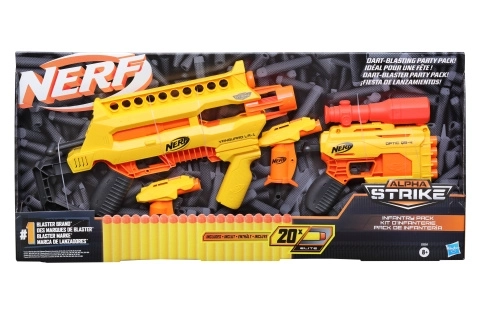 Nerf Alpha Strike 4 blasters et flèches