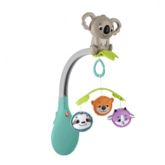Mobile au-dessus du berceau Koala Fisher Price