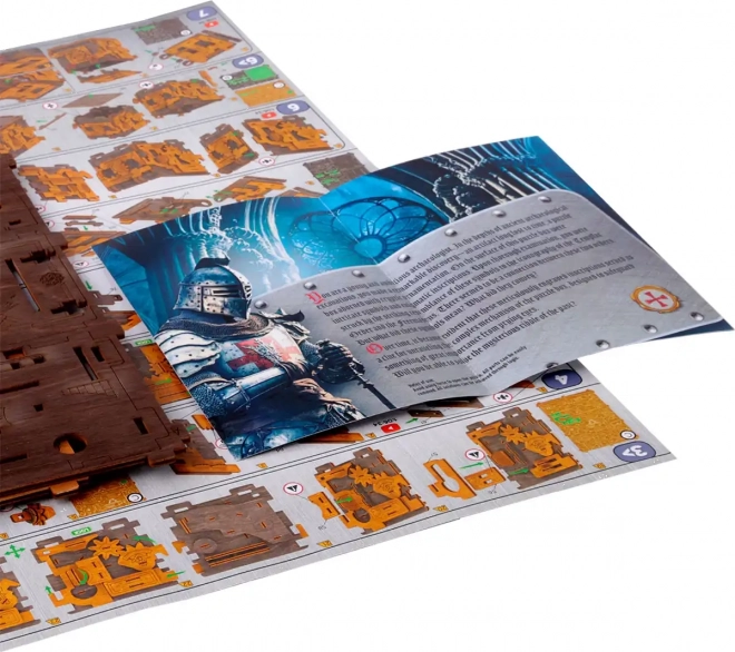 Boîte à énigmes en bois jeu d'évasion 149 pièces