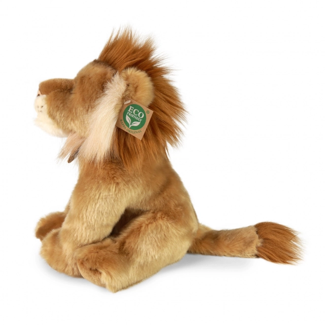 Lion en peluche 30 cm ÉCOLOGIQUE