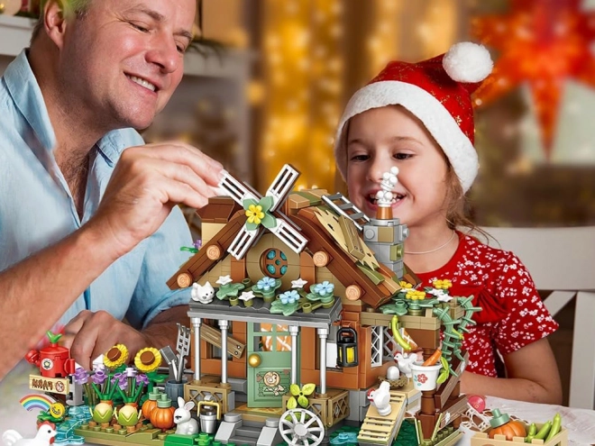 Jeu de construction créatif Ferme Jardin Ferme 899 él ZA5344