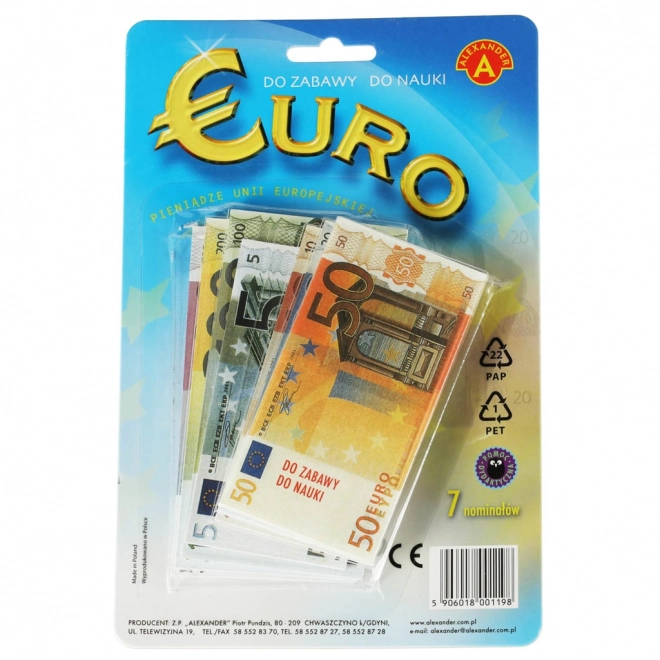 Alexander ensemble d'argent de jeu pour enfants en euros
