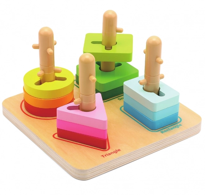 Formes géométriques à empiler