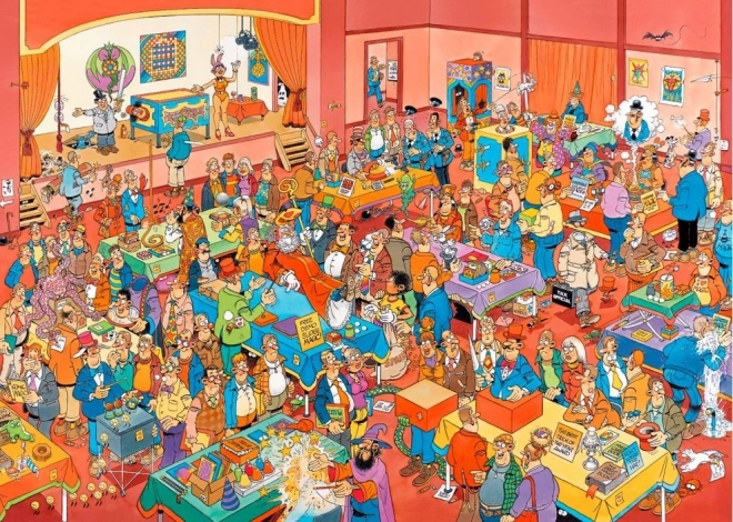 Puzzle JUMBO Marché Enchanté 1000 pièces