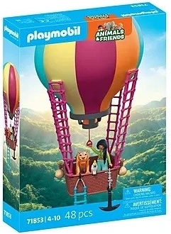 Playmobil Animals & Friends – vol en montgolfière