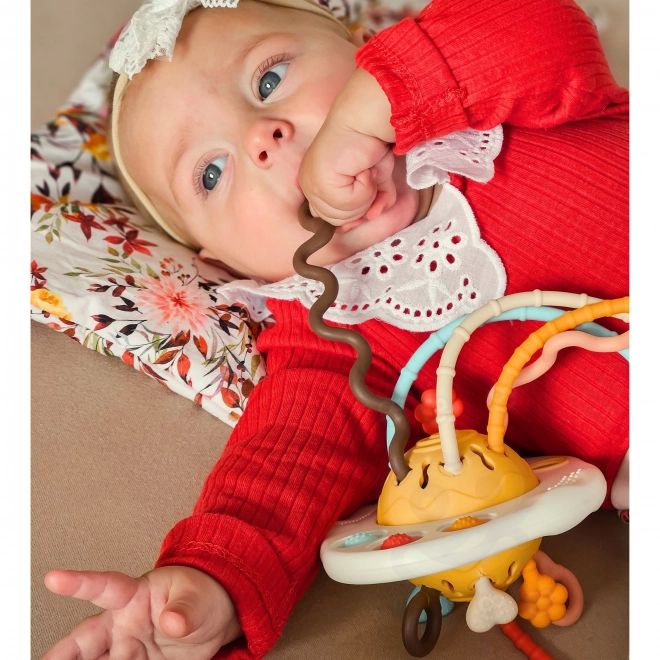 Woopie jouet sensoriel Montessori hochet de dentition UFO
