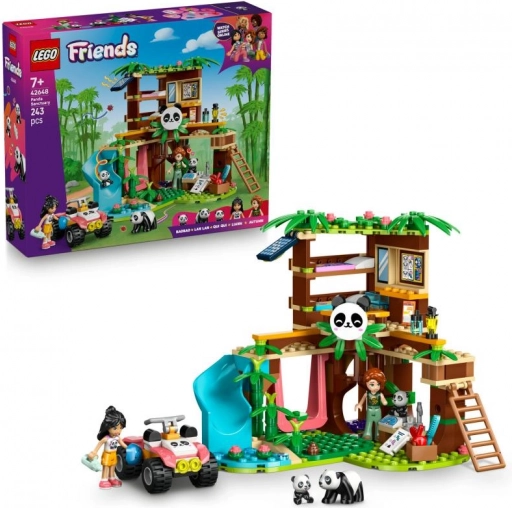 Lego Friends soins aux pandas dans la réserve
