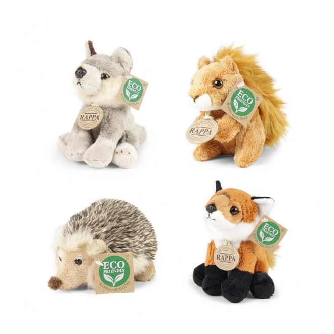 Peluches d'animaux de la forêt écologiques 12 - 15 cm