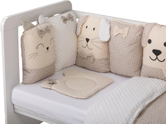 Ensemble de lit Sleep Guardian 12 pièces beige