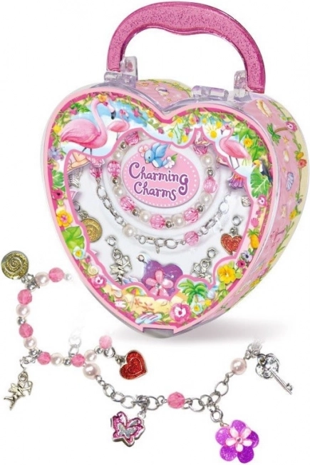 Coffret créatif Pecoware bijoux – flamant rose