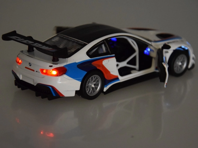 Modèle réduit en métal de la voiture de sport BMW M6 GT3