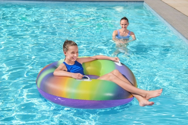 Cercle de natation coloré Bestway Rainbow