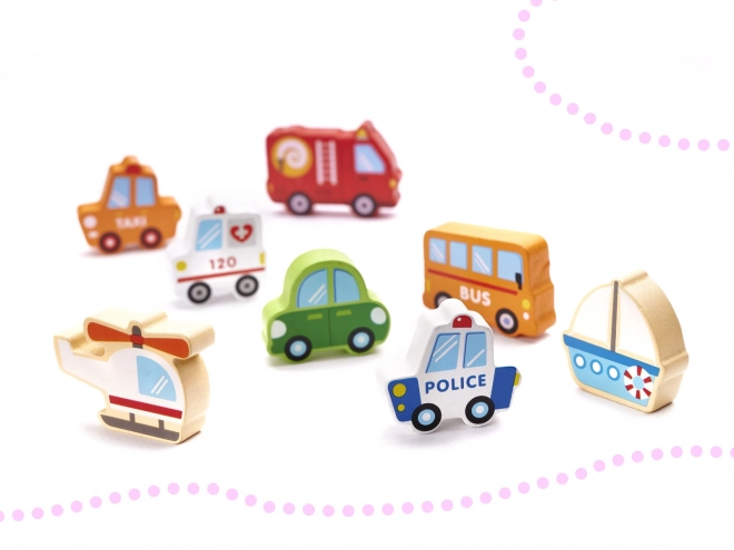 Puzzle éducatif en bois 120 pièces