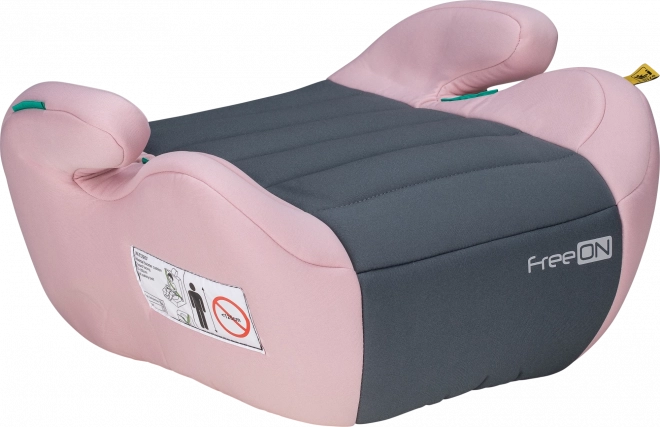 FreeON Rehausseur Comfy i-Size 125-150 cm, Rose-gris