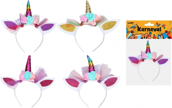 Serre-tête de Carnaval Licorne