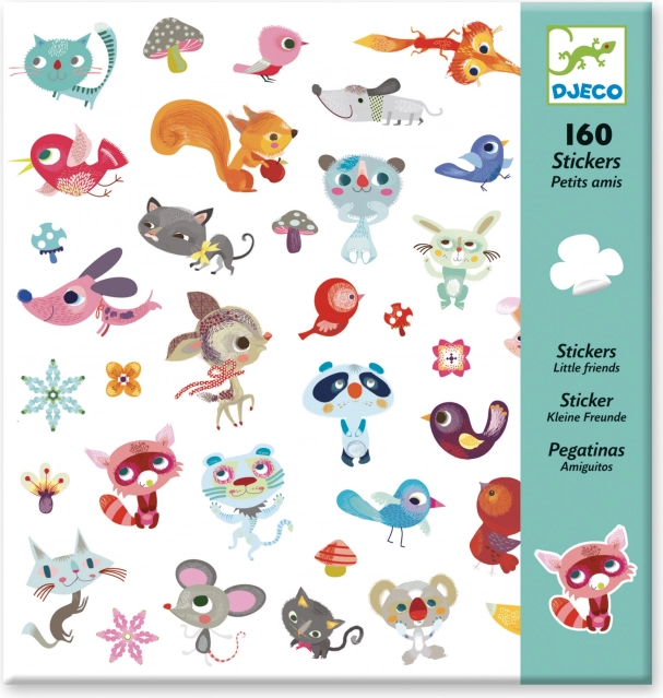 DJECO Autocollants amis des animaux