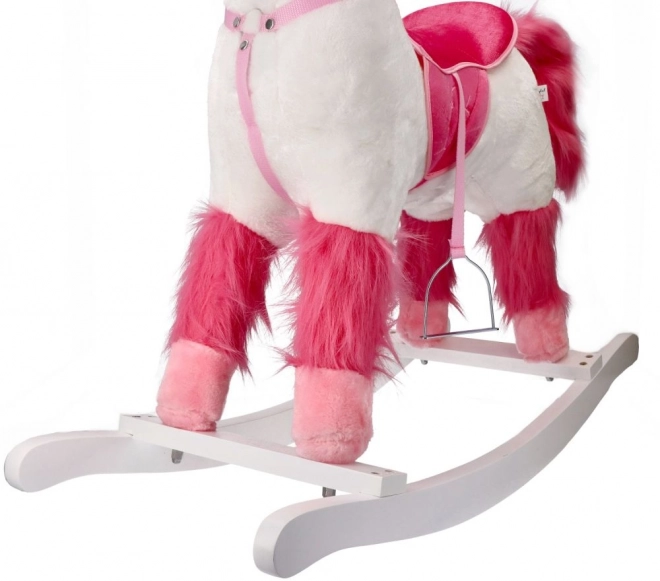 Licorne interactive sur base à bascule