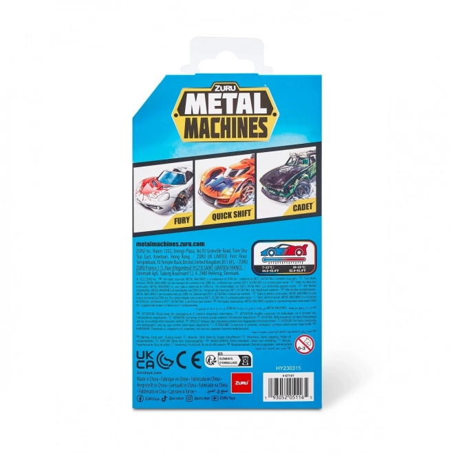ZURU Metal Machines - Paquet de 3 voitures changeant de couleur
