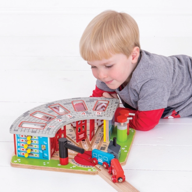 Dépôt exclusif Bigjigs Rail pour 5 trains