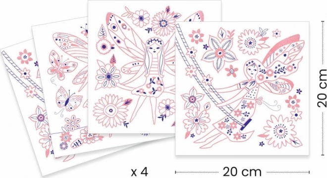 DJECO Coloriages scintillants - Fées