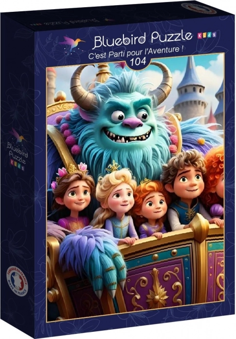 Puzzle Bluebird Vers l'aventure 104 pièces