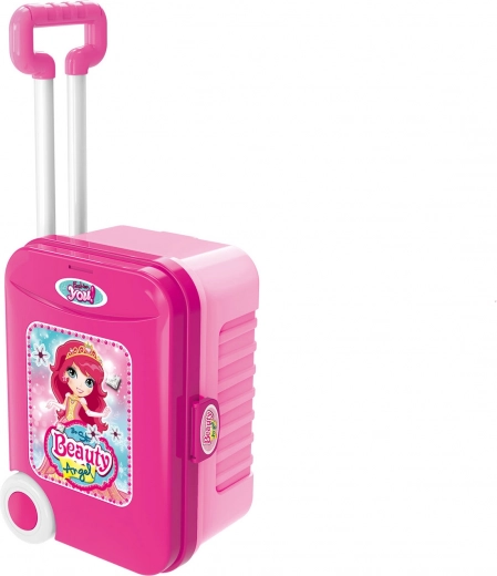 Valise à roulettes avec poignée télescopique