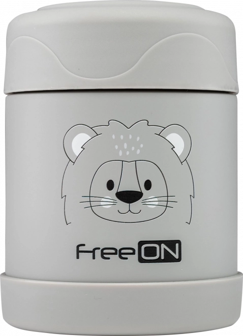 FreeON Thermos Alimentaire Inox 350 ml Gris