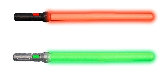 Épée lumineuse avec pendentif mix