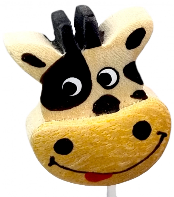 Design unique avec tête de vache