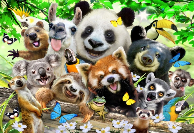 Puzzle en bois paradis des ours