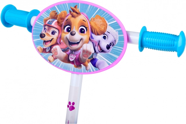 Trottinette à trois roues Paw Patrol rose pour enfants