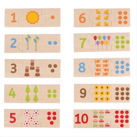 Bigjigs Toys Puzzle éducatif de comptage