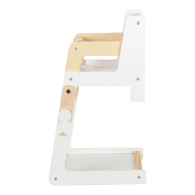Petite Chaise Haute Multi-fonctions pour Poupées Little Button