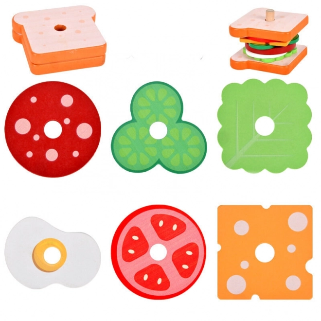 Cartes en bois pour sandwichs 8 El Recipe Cards 10 pcs
