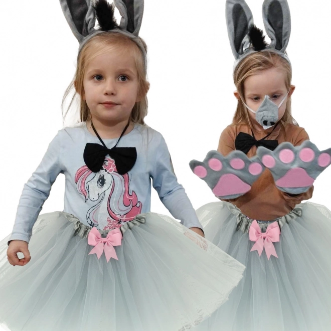 Costume d'âne en 7 pièces