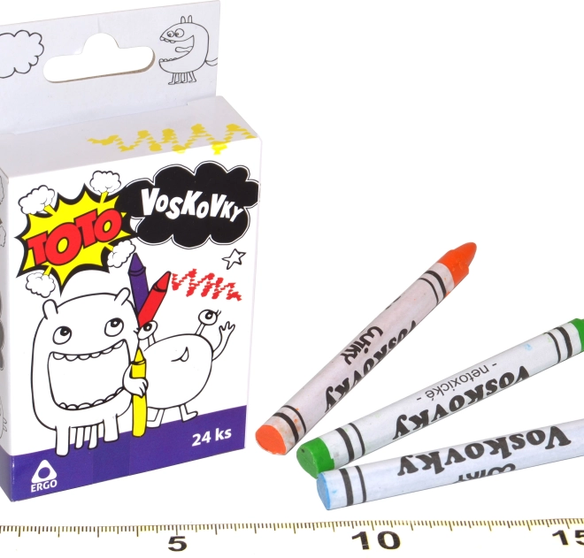 Crayons de cire ERGO pour création créative