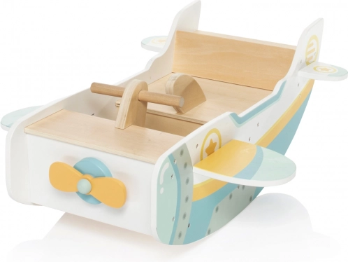 Balançoire Montessori en bois avion, Wood