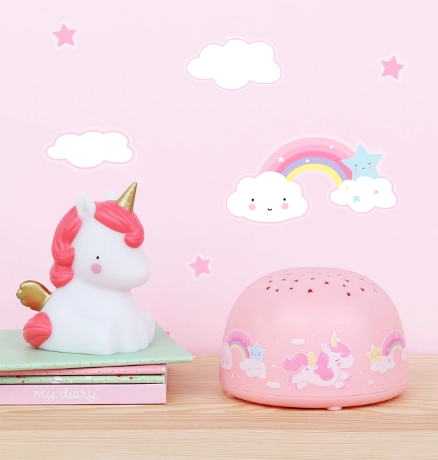 A Little Lovely Company Lampe Projecteur – Licornes