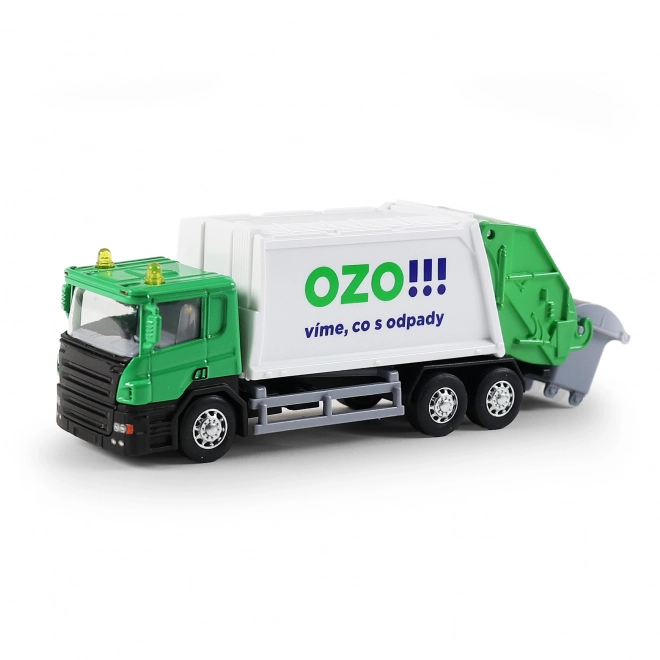 Camion benne avec logo OZO