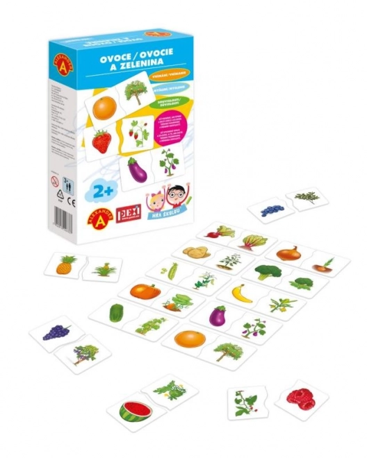 Jeu éducatif Fruits et Légumes pour enfants